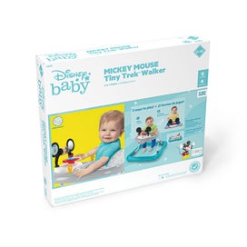 Listing 3 of 8 for Bright Starts Disney Mickey Mouse Foldable Baby Walker w Music & Play Toys 6m+