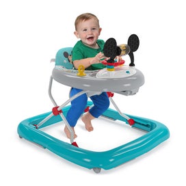 Listing 5 of 8 for Bright Starts Disney Mickey Mouse Foldable Baby Walker w Music & Play Toys 6m+