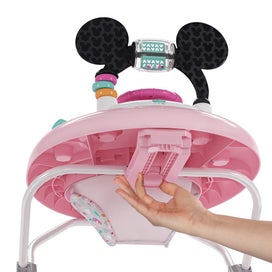 Listing 4 of 9 for Bright Starts Disney Minnie Mouse Foldable Baby Walker w Music & Play Toys 6m+