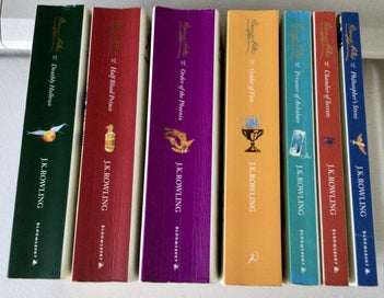 Listing 3 of 14 for Harry Potter; 2010 Gold Signature Set; FINE, LIKE NEW GB Books