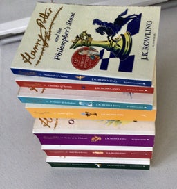 Listing 2 of 14 for Harry Potter; 2010 Gold Signature Set; FINE, LIKE NEW GB Books