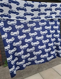 Listing 1 of 5 for Little DOMANI Cotton Blanket - Cars