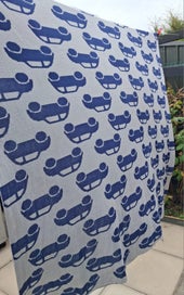 Listing 2 of 5 for Little DOMANI Cotton Blanket - Cars