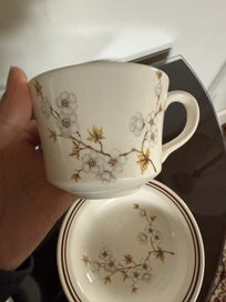 Listing 2 of 5 for Vintage Crown Lynn "Cherry Blossom" d 532 Set - 9 Pieces (NZ Made)