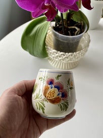 Listing 8 of 9 for Vintage Delft (De Delftse Pauw) Mini Vessel – Marked 34 DP DELFT K