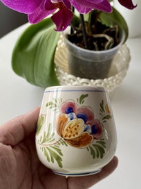 Listing 9 of 9 for Vintage Delft (De Delftse Pauw) Mini Vessel – Marked 34 DP DELFT K