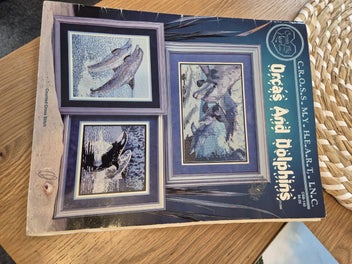 Listing 2 of 2 for Pattern booklet for cross stitch, Orcas & Dolphins