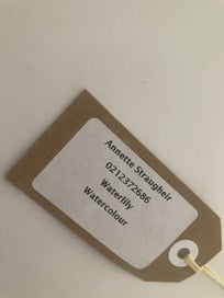 Listing 11 of 11 for Stunning Original Watercolour - Annette Straugheir - Waterlily