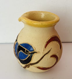 Listing 6 of 8 for Pilliga Pottery Jug with Blue Wren