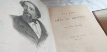 Listing 3 of 12 for The Life of Charles Dickens by John Forster 3 Vintage Books