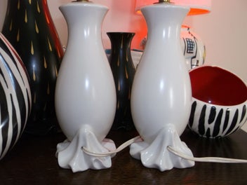 Listing 3 of 18 for Beswick pair of Mid Century Lamps Very Rare
