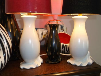 Listing 9 of 18 for Beswick pair of Mid Century Lamps Very Rare