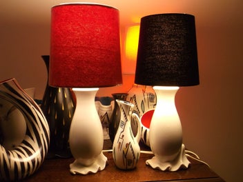 Listing 17 of 18 for Beswick pair of Mid Century Lamps Very Rare