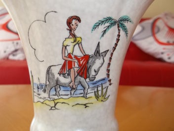 Listing 3 of 12 for Crown Devon Riviera Vase 1950's