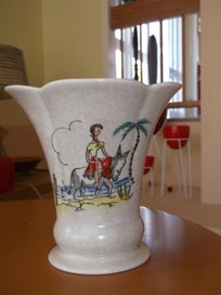 Listing 12 of 12 for Crown Devon Riviera Vase 1950's