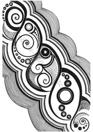 Listing 2 of 2 for Creating VIII - Genuine Hand Drawn Manifestation Art - Print /47 - A3 - unframed