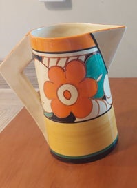 Listing 2 of 3 for Clarice Cliff Bizarre - Jug, Gayday pattern, c.1930s