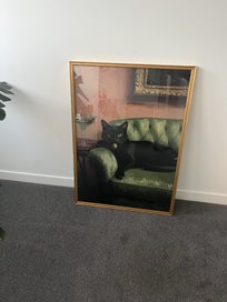 Listing 6 of 7 for Exquisite Martini Pussy Cat 62cm x 86.5cm