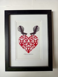 Listing 1 of 4 for "Native Bird Trio" Piwakawaka, Tui & Kereru