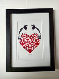 Listing 3 of 4 for "Native Bird Trio" Piwakawaka, Tui & Kereru