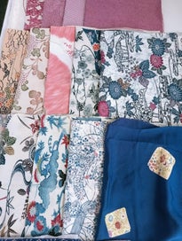 Listing 6 of 8 for 20pc Silk Collection - 30cm x 30~40cm Panels - Huge Variety
