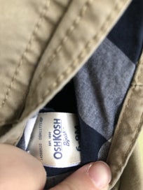 Listing 3 of 3 for Osh Kosh B'gosh Overalls Tan Lined Size 6 Months