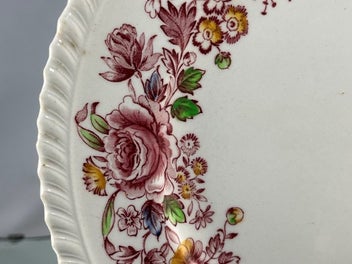 Listing 2 of 7 for Vintage Johnson Brothers Margaret Rose Pattern Plate