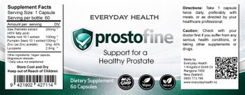 Listing 2 of 2 for PROSTOFINE - PROSTATE HEALTH