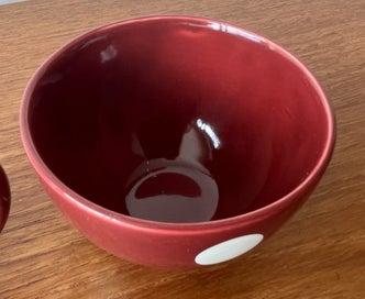 Listing 3 of 3 for Meakin 1950s Polka Dot Jug & Bowl