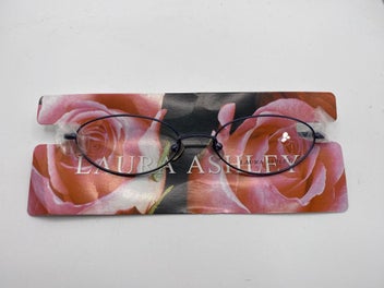 Listing 2 of 10 for Laura Ashley "Neve" VINTAGE glasses / Frames 2000s New Old Stock - French Blue