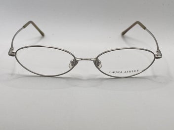 Listing 3 of 6 for Vintage Laura Ashley "Neve" Glasses Frames | Y2K Silver Clover NEW OLD STOCK
