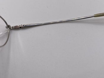 Listing 4 of 6 for Vintage Laura Ashley "Neve" Glasses Frames | Y2K Silver Clover NEW OLD STOCK