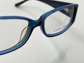Listing 2 of 9 for Laura Ashley Brooke Glasses Frames - Stunning Coco Bleu - New Old Stock