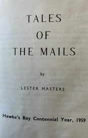 Listing 3 of 8 for TALES OF THE MAILS-LESTER MASTERS