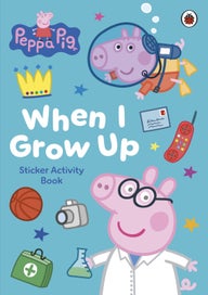Listing 1 of 1 for Peppa Pig: When I Grow Up Sticker Activity Book