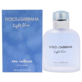 Listing 1 of 1 for Light Blue Eau Intense by Dolce and Gabbana for Men - 3.3 oz EDP Spray