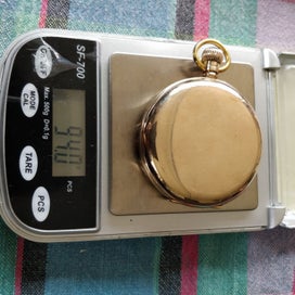 Listing 13 of 19 for 9ct hallmarked JW Benson London Swiss made pocket watch, 94g