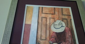 Listing 6 of 12 for <<< ORIGINAL SIGNED " LUIS A RESENDIZ " PAINTING >>>