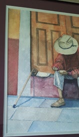 Listing 8 of 12 for <<< ORIGINAL SIGNED " LUIS A RESENDIZ " PAINTING >>>