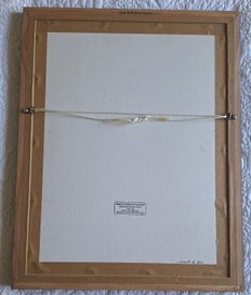 Listing 12 of 12 for <<< ORIGINAL SIGNED " LUIS A RESENDIZ " PAINTING >>>