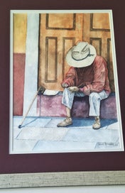 Listing 9 of 12 for <<< ORIGINAL SIGNED " LUIS A RESENDIZ " PAINTING >>>