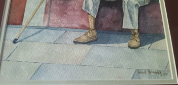 Listing 10 of 12 for <<< ORIGINAL SIGNED " LUIS A RESENDIZ " PAINTING >>>