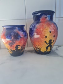 Listing 3 of 5 for Anne Murray Pottery. Beautiful Vases