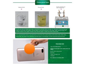 Listing 4 of 10 for 2 Inch Circle Self-Adhesive Thermal Labels 600 Labels/Roll