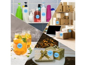 Listing 8 of 10 for 2 Inch Circle Self-Adhesive Thermal Labels 600 Labels/Roll