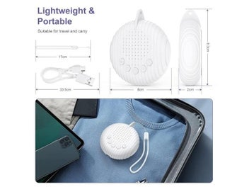Listing 7 of 9 for Portable USB Rechargeable White Noise Machine For All Ages