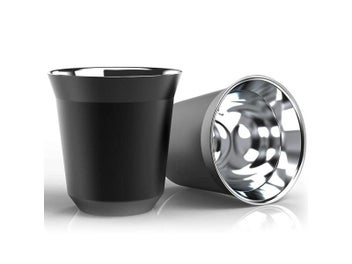 Listing 3 of 9 for Stainless Steel Double Wall Insulated Espresso Mug For Home And Outdoor