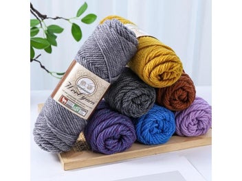 Listing 4 of 10 for 500g Alpaca Wool Yarn For Crochet Knitting With Hook