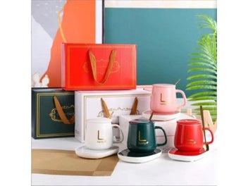 Listing 5 of 10 for Ceramic Constant-Temperature Coffee Cups 55 Degree With Gift Box Set