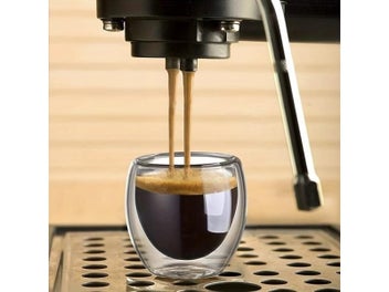 Listing 5 of 10 for Double-Wall Insulated Clear Glass Cups For Tea Coffee Latte Etc